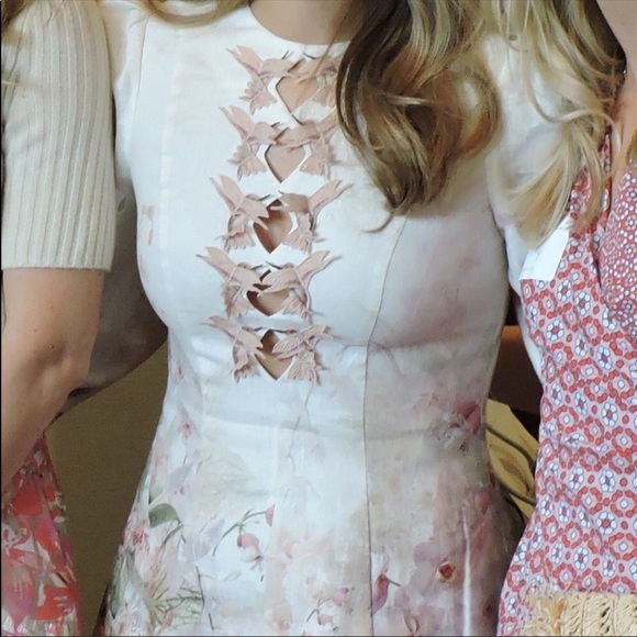 Zimmermann Dancer Hummingbird Mini Dress- Alabaster Garden Floral - Picture 8 of 16